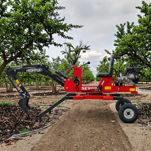 Excavadora de bajo precio, construcción, Mini excavadora de araña, pequeños huertos, excavadoras de montaña remolcables - Product Image 1