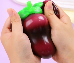 Juguetes Sensoriales de Frutas al por Mayor, Squishies de Mangostán para Aliviar el Estrés, la Ansiedad, el TDAH y el Autismo, para Niños y Niñas de 5 a 7 Años - Product Image 5
