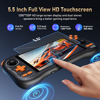 Nouvelle console de jeu Android K59, puce MTK performante, huit cœurs, 64 bits, écran 6+128G, cadeau pour garçons/adultes