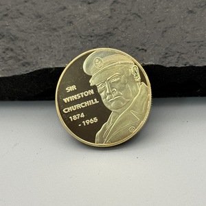 Moneda Conmemorativa Chapada en Oro D-DAY LANDINGS en Estuche, Segunda Guerra Mundial, <span class=keywords><strong>Churchill</strong></span> - Product Image 6