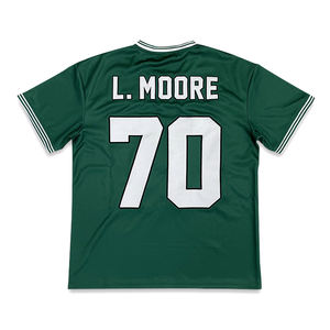 Camiseta de fútbol personalizada barata, camiseta de fútbol americano de gran tamaño con diseño de logotipo sublimado - Product Image 3