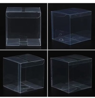 Boîtes en sergé PVC à haute transparence personnalisées écologiques pour les activités de cadeaux d'entreprise en gros respectueuses de l'environnement