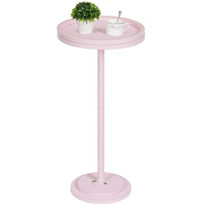 <span class=keywords><strong>Tavolino</strong></span> Laterale Rosa all'Ingrosso, <span class=keywords><strong>Tavolino</strong></span> Rotondo Rosa, Piccolo <span class=keywords><strong>Tavolino</strong></span> Portabevande Rosa <span class=keywords><strong>per</strong></span> Soggiorno - Product Image 1