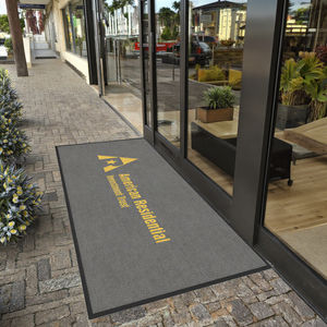 Tappetino di <span class=keywords><strong>ingresso</strong></span> interno/esterno Vintage personalizzato all'ingrosso tappeto impermeabile in Nylon stampa Logo Vintage tappeti interni/esterni tappeti - Product Image 1