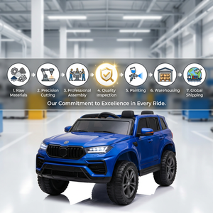 Voiture électrique de luxe 12V pour enfants avec télécommande parentale 2.4G, lumières LED, lecteur de musique, style voiture de sport, rouge, pour garçons et filles - Product Image 5