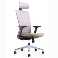 Ensemble de table et de chaise de bureau exécutif moderne respectueux de l'environnement avec hauteur réglable et matériau en tissu