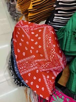 Topi Bucket motif Vintage pria, topi nelayan mode, topi Hip hop wanita reversibel