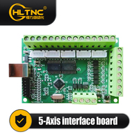 Tarjeta de Interfaz USB de 5 Ejes HLTNC para Sistemas de Comunicación de Automatización Industrial, Periféricos de Computadora