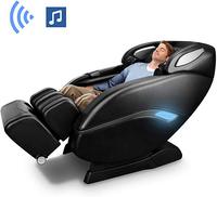 Fauteuil de massage électrique 3D de luxe japonais, 4D, zéro gravité, shiatsu complet, inclinable, OEM, cuir PU, CE, Rohs, garantie d'un an