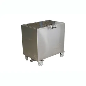 Commercial kitchen heated soaking tank double walled stainless steel made