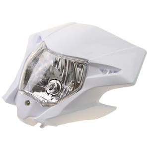 GOOFIT รถจักรยานยนต์ 12V 35W สีขาว Grimace เปลี่ยนไฟหน้าสําหรับ <span class=keywords><strong>CRF150L</strong></span> อุปกรณ์ทั่วไปการปรับเปลี่ยนรถจักรยานยนต์ - Product Image 4