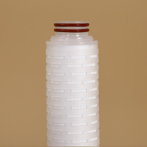 10-Inch Microporous Pleated Filter Cartridge Pp Polypropylene 222 Triangular Tip Water Purification Filter - Product Image 4