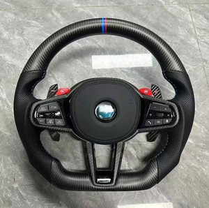 <span class=keywords><strong>Volante</strong></span> Personalizado <span class=keywords><strong>de</strong></span> Cuero Completo para <span class=keywords><strong>BMW</strong></span> Serie 3 E88 E89 E87 E84 E82 E81 E70 E72 E91 E92 E93 E90 - Product Image 1