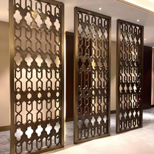 Panneaux de clôture décoratifs découpés au laser au design moderne Installation facile Feuille d'écran Sources peu renouvelables en métal <span class=keywords><strong>pour</strong></span> la sécurité domestique - Product Image 6