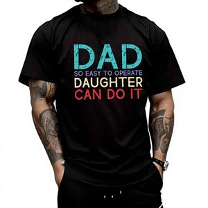 Camiseta Divertida Unisex Resistente al Sudor, 100% Algodón, Estampada, Transpirable, Moderna, 180 Gramos, Básica para Hombre, con Logotipos - Product Image 1