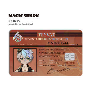 बैंक कार्ड फ्रंट साइड सुरक्षात्मक त्वचा स्टिकर कस्टम वाटरप्रूफ हटाने योग्य होलोग्राम एटम क्रेडिट कार्ड कवर स्टिकर - Product Image 4