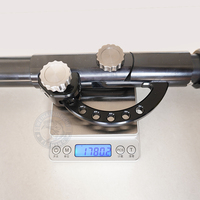 Canne à pêche multifonction en aluminium étanche avec poignée en liège réglable pour la pêche en rivière, lac et ruisseau – Plusieurs tailles disponibles # 2 et # 4