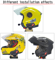 Casque de moto étanche IP65 avec réponse automatique et radio FM, Auscultadores Para Motocicletas