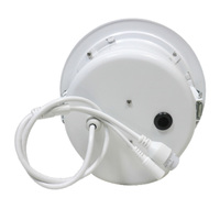 Haut-parleur de plafond en métal Dante 15W de 6 pouces avec alimentation 24 VDC ou PoE