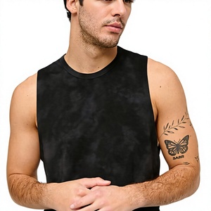 เสื้อกล้ามออกกำลังกายผู้ชายขายส่ง เสื้อฟิตเนสแบบไม่มีแขน รับออกแบบตามสั่ง ผลิตภายใต้แบรนด์ของคุณเอง (OEM/ODM) ผู้ผลิต ผู้จัดจำหน่าย โรงงาน - Product Image 6
