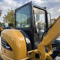 Excavatrice sur chenilles Cat 304CCR d'occasion de 4 tonnes, idéale pour le creusement de fossés et les travaux en zone étroite