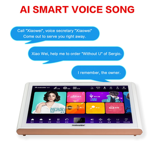 เครื่องเล่น KTV ชุดเครื่องคาราโอเกะ HD 18.5 4TB,เครื่องเล่นคาราโอเกะแบบพกพาเครื่องร้องเพลง - Product Image 3