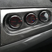 Cubierta para el Panel de Instrumentos del Pasajero Delantero con Fibra de Carbono Genuina para Mitsubishi Lancer Winged EVO X M7