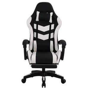 Muestra gratis Rocker barato Base ancha Etiqueta Privada Racing Gamer 1 pieza piezas de reposabrazos de ordenador negro blanco <span class=keywords><strong>Recaro</strong></span> <span class=keywords><strong>Silla</strong></span> de Juegos de oficina - Product Image 3
