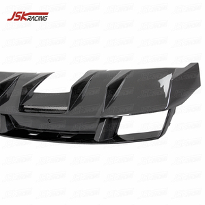 Diffuseur de pare-chocs arrière en fibre de carbone de style SUPERLEGGERA pour LAMBO <span class=keywords><strong>GALLARDO</strong></span> LP550 LP560 LP570 2008-2014 - Product Image 4