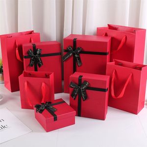 Cajas de Regalo de Recuerdo, Día Nacional, con Lazo, Tapa Superior e Inferior, Embalaje de Fabricante, Vacías, al por Mayor - Product Image 1