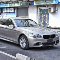 Pare-chocs de voiture pour BMW Série 5 F10 F18 Upgrade M Sport 520 525 530L Kit de carrosserie Pare-chocs avant Pare-chocs arrière Jupes latérales Aile 2011-2017