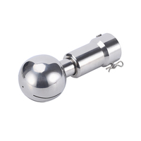 Balle de nettoyage rotative à installation rapide Wenhan SS304 forgée, raccord Tri-Clamp 1,5 pouce, pour usage en brasserie