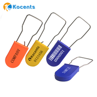 Kocents PLS-003 Cadenas en ABS et acier pour la sécurité des compteurs d'eau, à usage unique, haute sécurité
