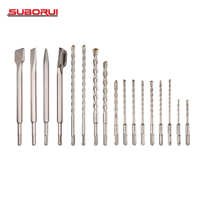 SUBORUI-Ciseaux plats en forme de U à pointe SDS Plus, Foret Trapano Broca, jeu de forets électriques pour maçonnerie et béton