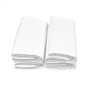 Wholesale soft pure 100% cotton white hotel linen luxury towel set bath