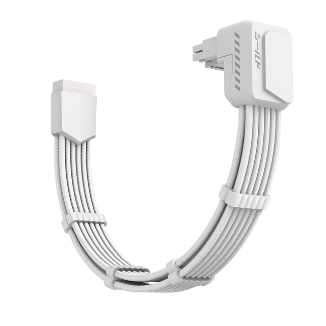 600W 12V-2x6 16Pin to 16Pin GPU Extension Cable, 16AWG Copper Wire for RTX 40-Series, 90 Degree Angled Connector STD/RVS