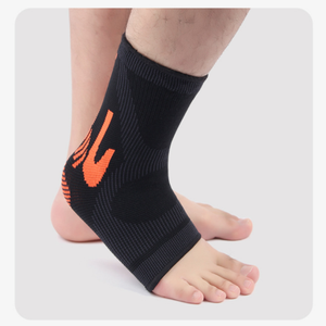 Manchons de cheville de sport respirants et compressifs pour la prévention des blessures avec une protection renforcée, unisexe, certifié CE - Product Image 1