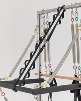 LUMINE Machine de Pilates Reformer Demi-Trapez en Chêne, Portable, Durable, Écologique, Réglable, pour Entraînement et Bien-être, Garantie 3 Ans