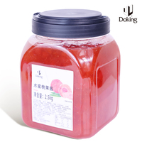Doking Fruit Jam Helala Peach Fruit Jam for Bubble Tea Desserts Bakes Milk Tea Ingredients