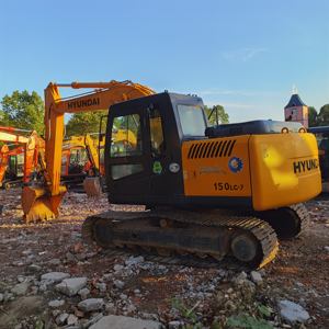 รถขุด150LC-7ฮุนไดมือสอง15ตันรถตีนตะขาบมือสองฮุนได130 /140 /150 - Product Image 3