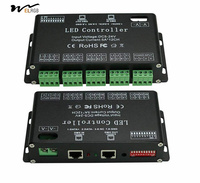 Décodeur DMX 12 canaux pour bande LED RGB, contrôleur DMX512, variateur de lumière, pilote DC5V-24V pour module LED