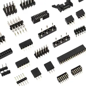 1.0/1.27/2.0/2.54 Mm Pitch Male Female Header Pin 1.0mm 1.27mm 2.0mm 2.54mm Connector Smd Smt Male Female Pin Header