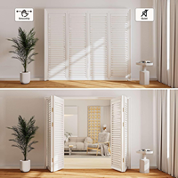 Kit de Herrajes Wekis para Puertas Plegables de Armario, Riel de Hierro, Pivote, Guía de Resorte, Juego Completo de Repuesto