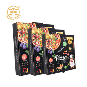 Tùy chỉnh đầy đủ màu sắc cung cấp bánh <span class=keywords><strong>Pizza</strong></span> hộp 8/10/12/14/16 inch bánh <span class=keywords><strong>pizza</strong></span> hộp carton với logo - Product Image 3