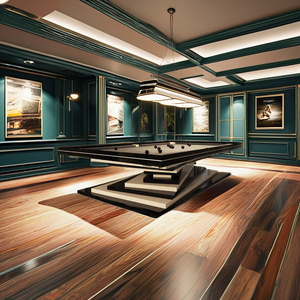 Hiện Đại Sang Trọng Tùy Chỉnh Kích Thước 9ft Hồ Bơi Snooker Bảng Gỗ Rắn Với Túi Da Miễn Phí Vận Chuyển Mini Trò Chơi Đệm Chất Liệu Cao Su - Product Image 2