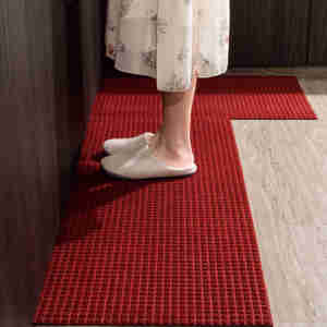 <span class=keywords><strong>Tapis</strong></span> de cuisine en gaufre antidérapants lavables et absorbants pour le sol, <span class=keywords><strong>tapis</strong></span> de cuisine confortables pour devant l'évier - Product Image 1