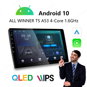 2 Din Universel 9 10 pouces <span class=keywords><strong>Android</strong></span> 10.0 voiture gps navigation <span class=keywords><strong>android</strong></span> écran voiture tactile dvd lecteur multimédia lecteur vidéo - Product Image 2