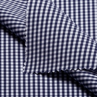 Tissu chaud en fil teint extensible, coton, nylon, élasthanne, tissé, à rayures et à carreaux, pour chemises homme, femme et enfant