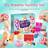 Nouveau kit de fabrication DIY : Ensemble de jouets en silicone souple pour le soulagement du stress – Créez votre propre jouet à presser en forme de patte de chat, en boîte, pour les 14 ans et plus