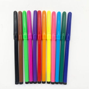 Stylos à pointe fine multicolores non toxiques lavables, mini stylos à eau, ensembles de stylos à aquarelle pour le dessin des enfants &amp; Stylo cadeau - Product Image 1